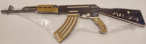 Автомат "АК 74" во Кирове